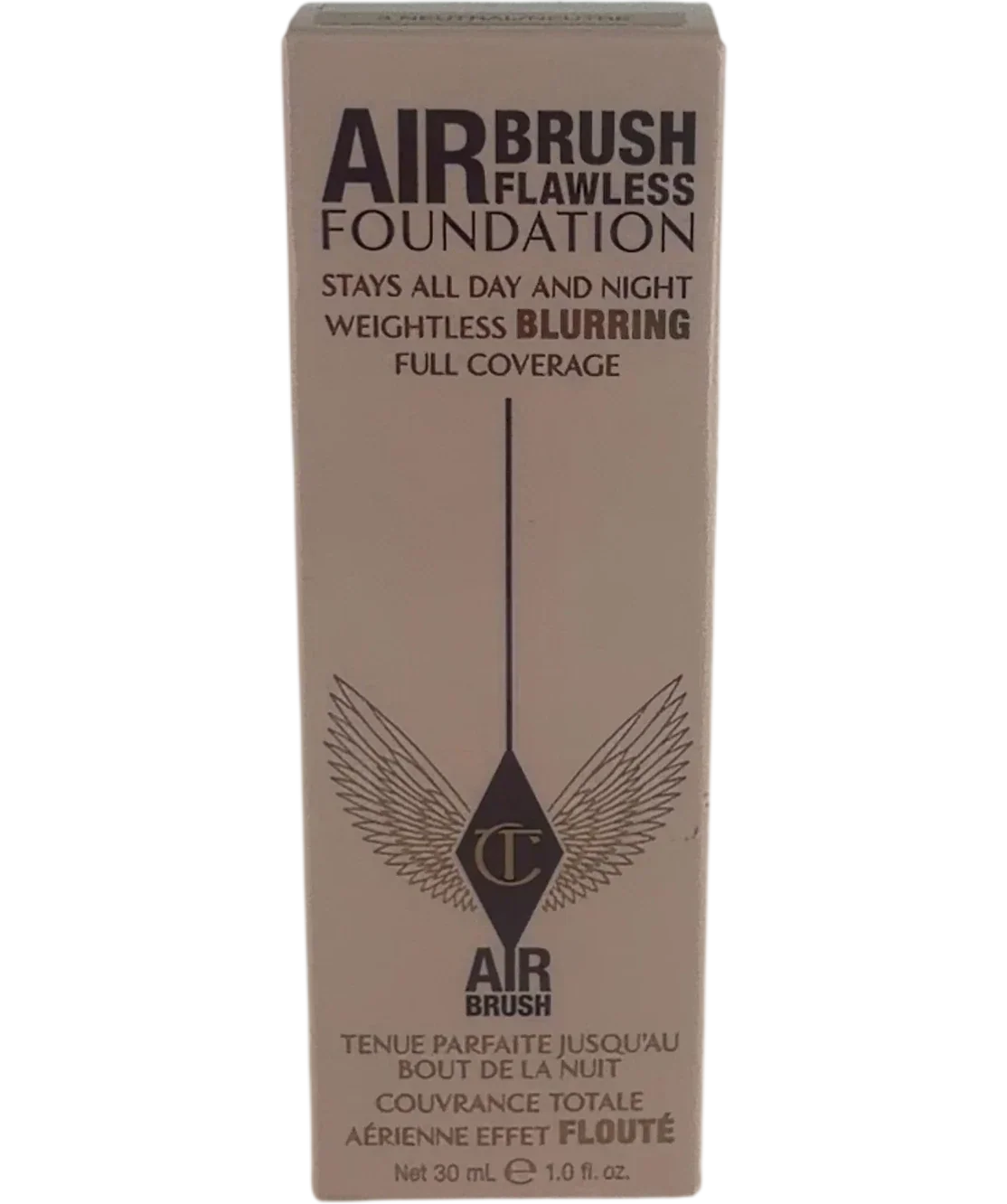 Charlotte Tilbury 3 Charlotte Tilbury Airbrush Flawless Foundation, size 30ml — front