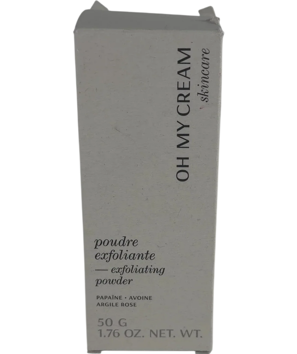 oh my cream Oh My Cream Skincare Exfoliating Powder, size 50g — front