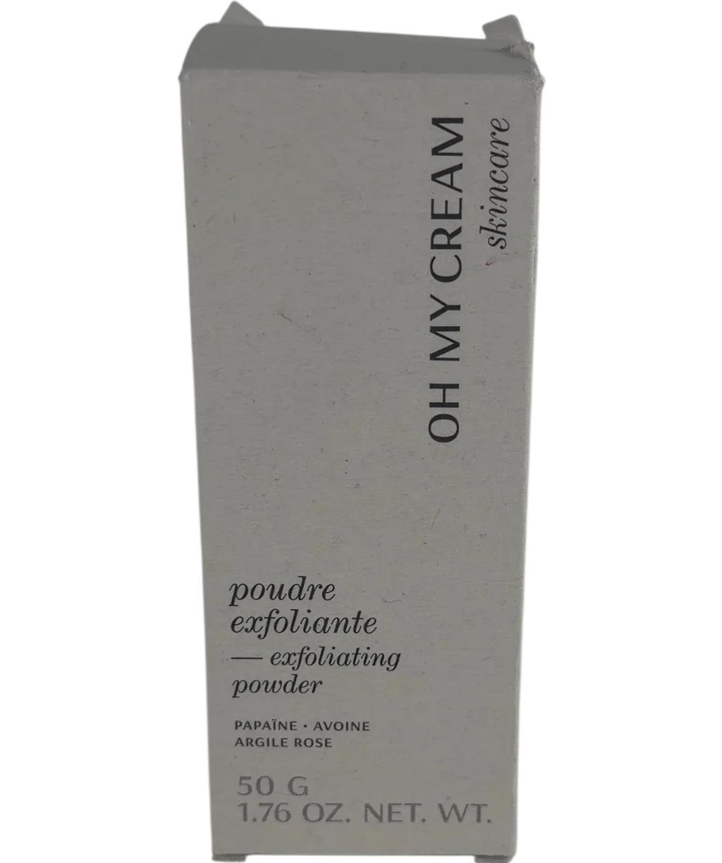 oh my cream Oh My Cream Skincare Exfoliating Powder, size 50g — front