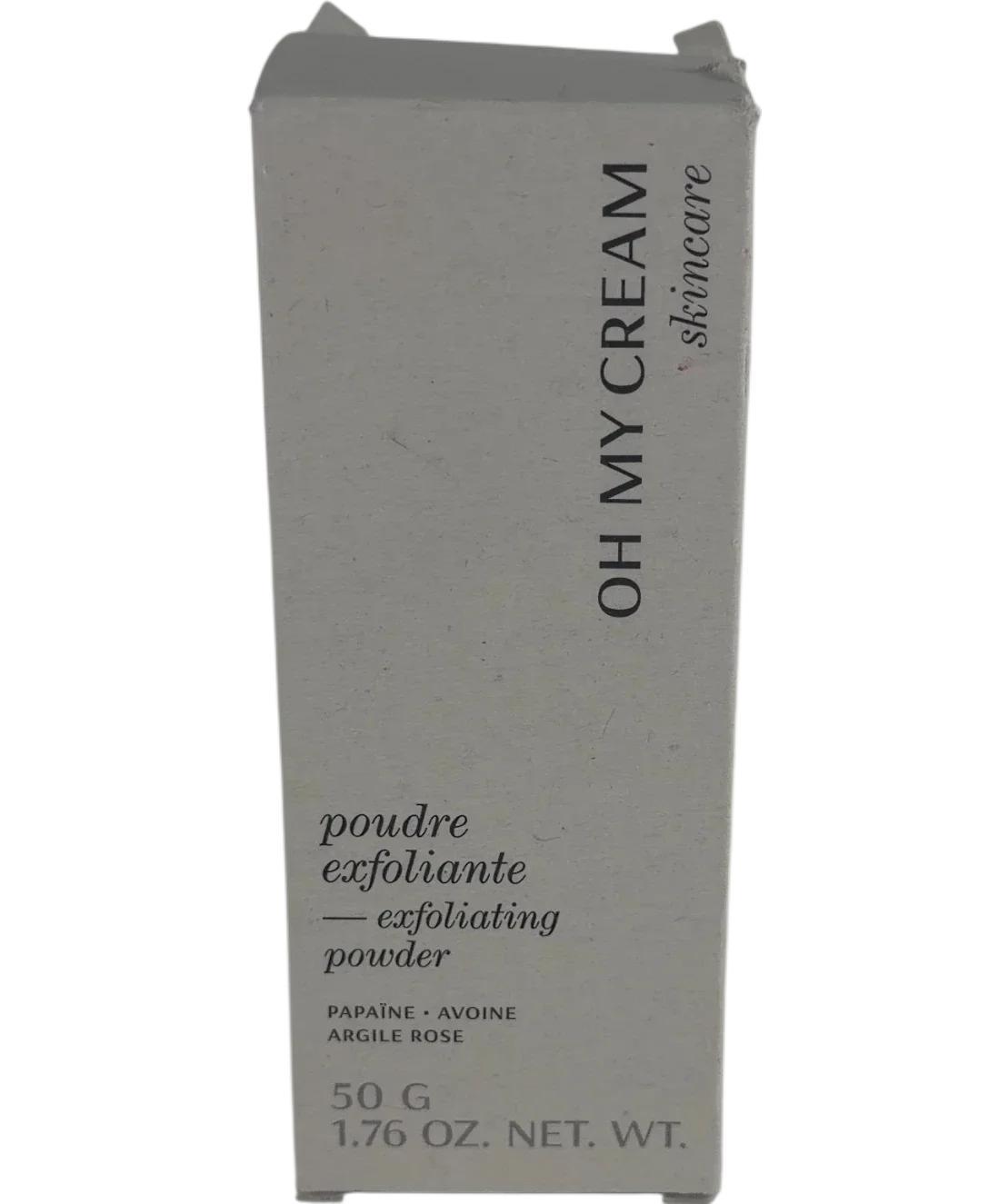 oh my cream Oh My Cream Skincare Exfoliating Powder, size 50g — front