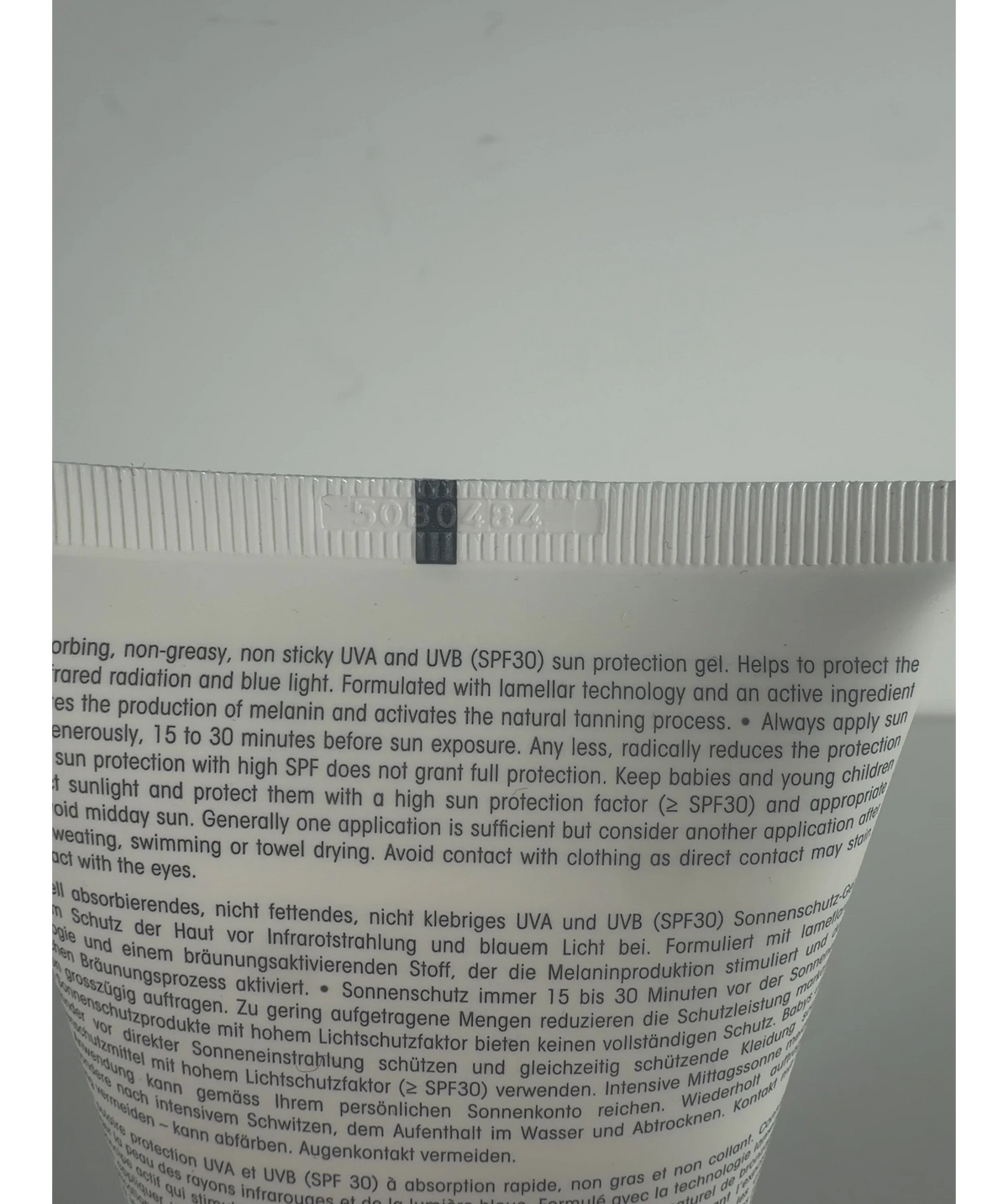Ultrasun Body Tan Activator Spf30 200ml — Batch number or expiry date