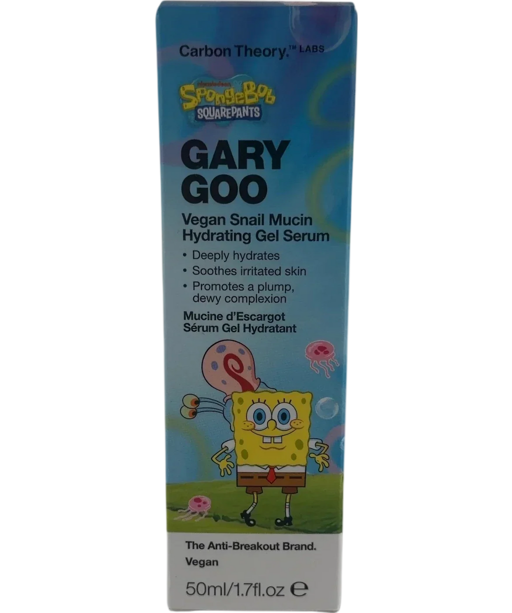 carbon theory Carbon Theory x SpongeBob Gary Goo Hydrating Gel Serum, size 50ml — front
