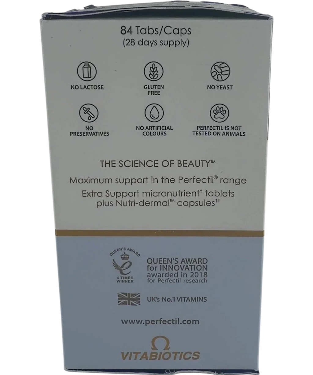 perfectil Max Maximum Support 84 Tablets and Capsules — back