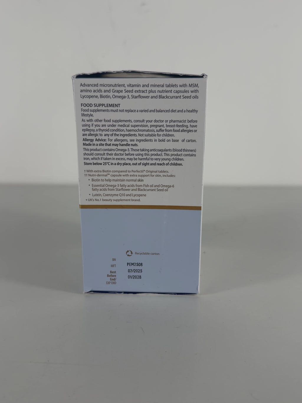perfectil Max Maximum Support 84 Tablets and Capsules — detail