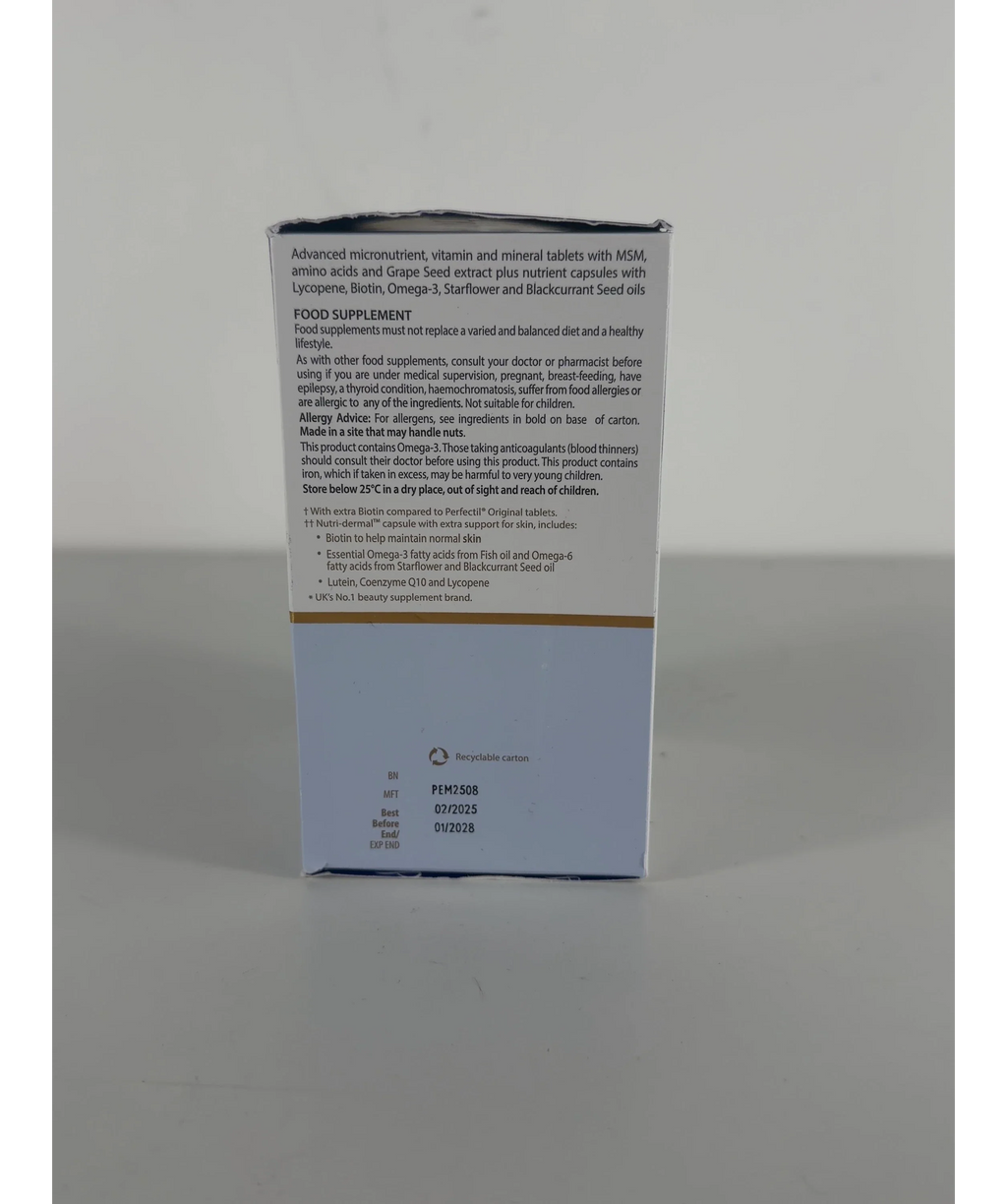 Perfectil Max Maximum Support 84 Tablets And Capsules One size — Batch number or expiry date