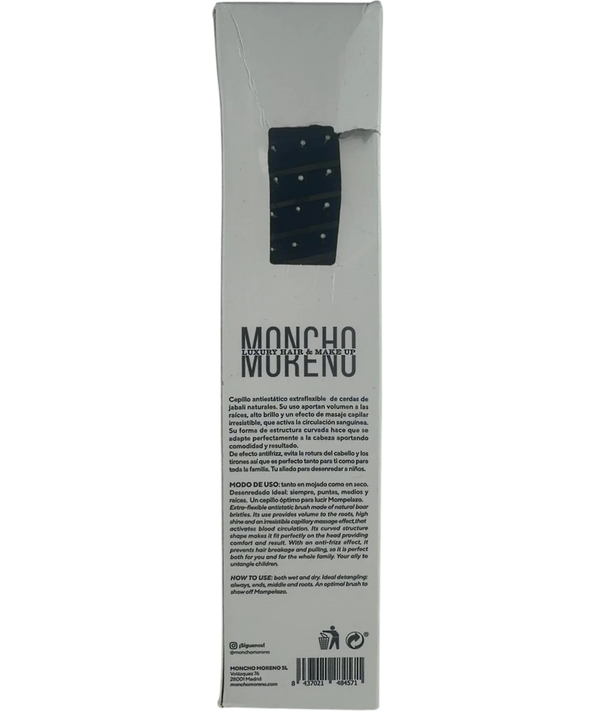 moncho mureno Moncho Moreno Mini Magic Brush One Size — back