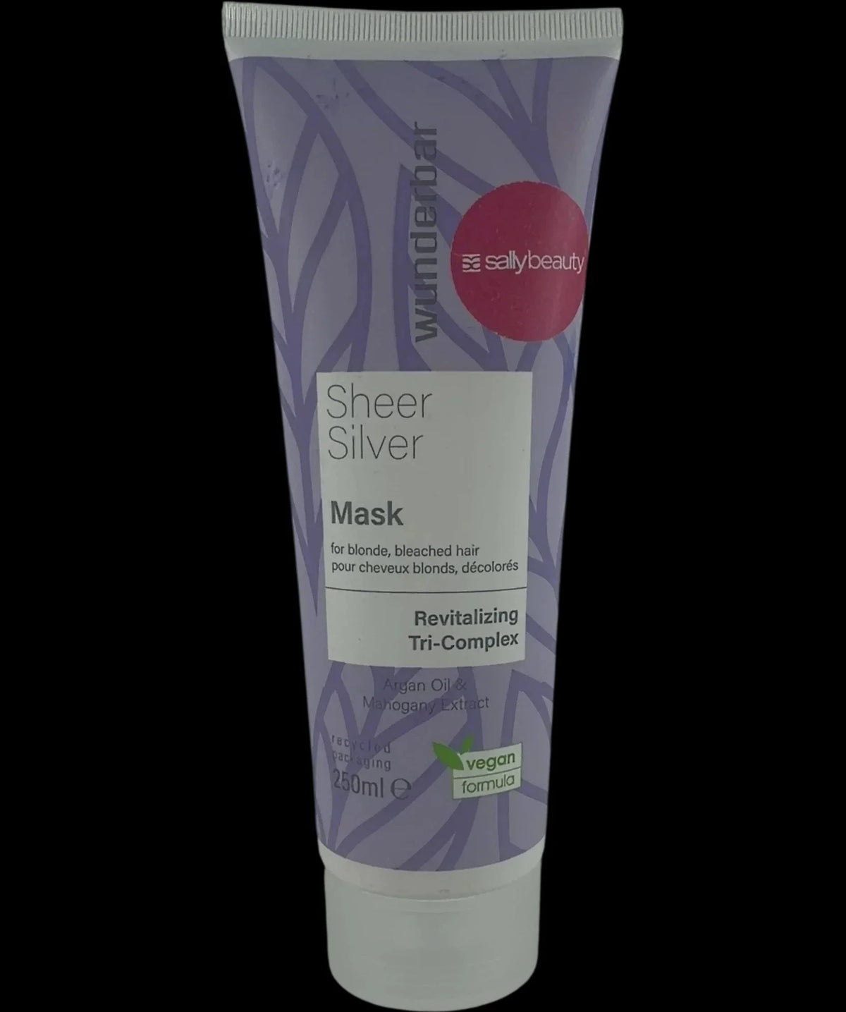 Wunderbar Wunderbar Vegan Sheer Silver Colour Protect Mask, size 250ml — detail