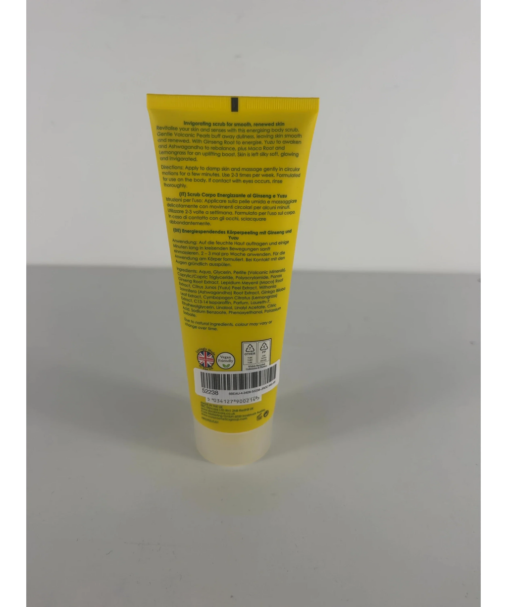 SBC SBC Skincare Ginseng & Yuzu Energising Body Scrub, size 200ml — detail