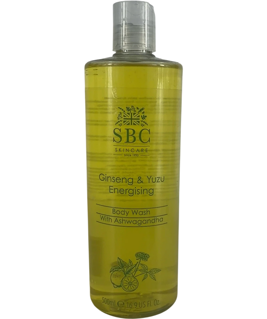 SBC SBC Skincare Ginseng & Yuzu Energising Body Wash, size 500ml — front