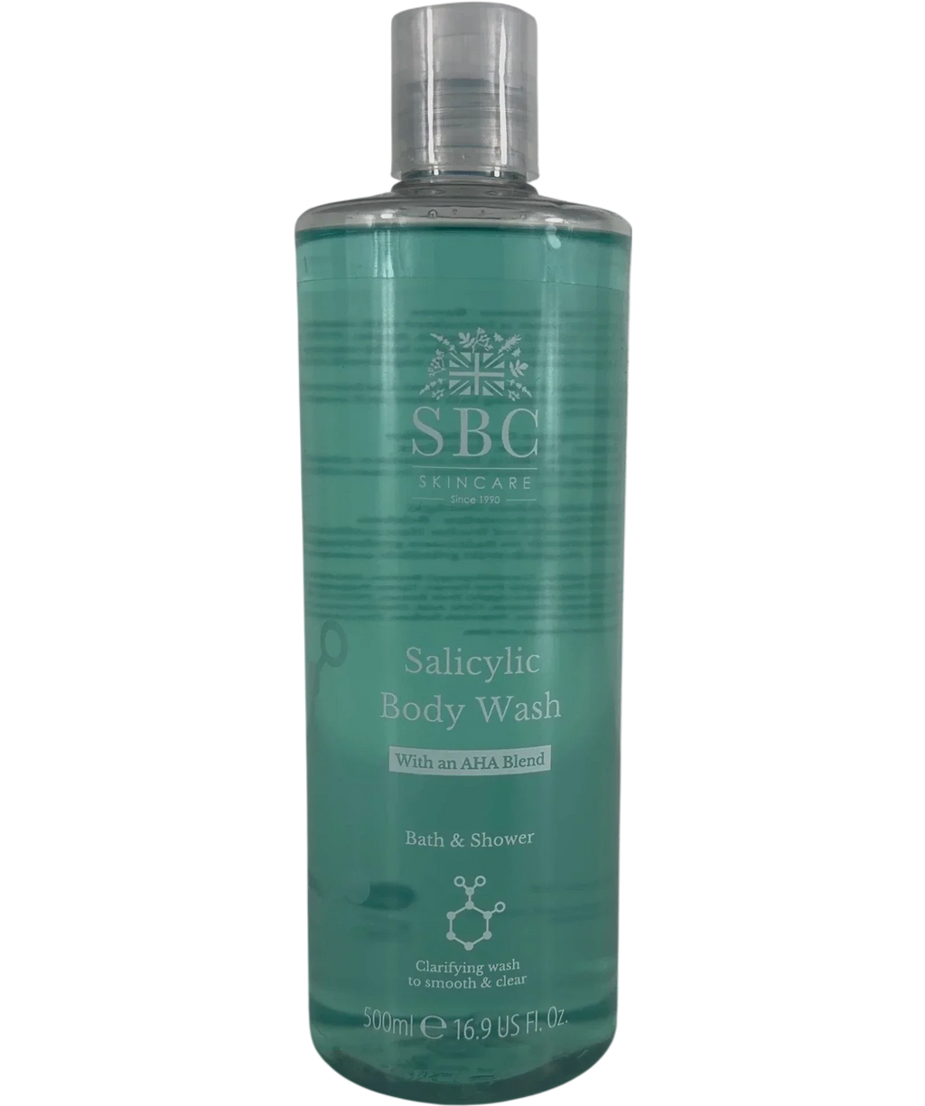 SBC SBC Skincare Salicylic Body Wash With an AHA Blend, size 500ml — front