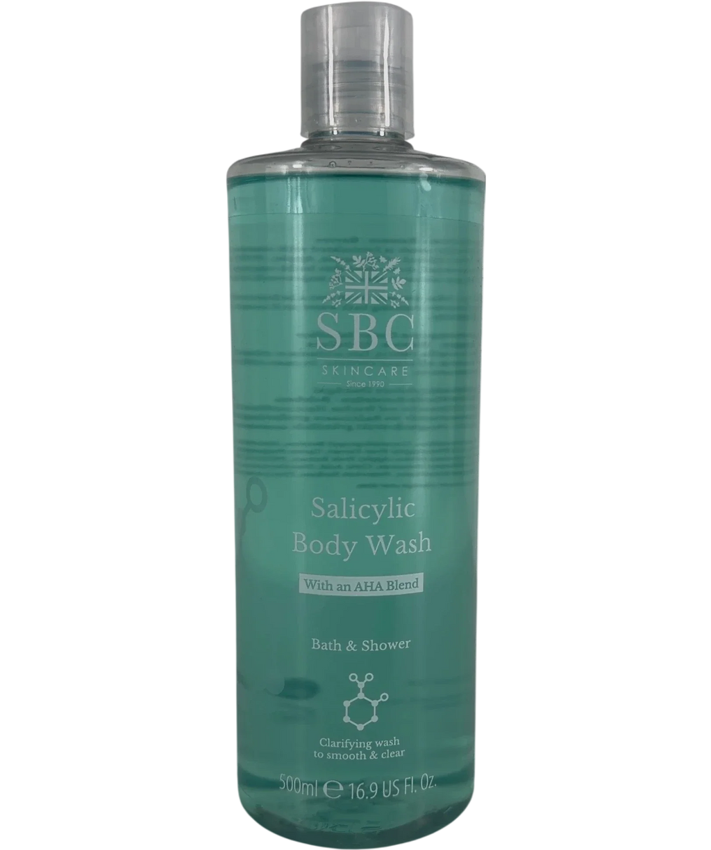 SBC SBC Skincare Salicylic Body Wash With an AHA Blend, size 500ml — front