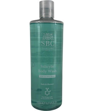 SBC Skincare Salicylic Body Wash With An Aha Blend 500ml