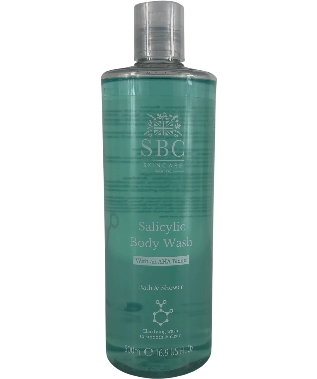 SBC SBC Skincare Salicylic Body Wash With an AHA Blend, size 500ml — front