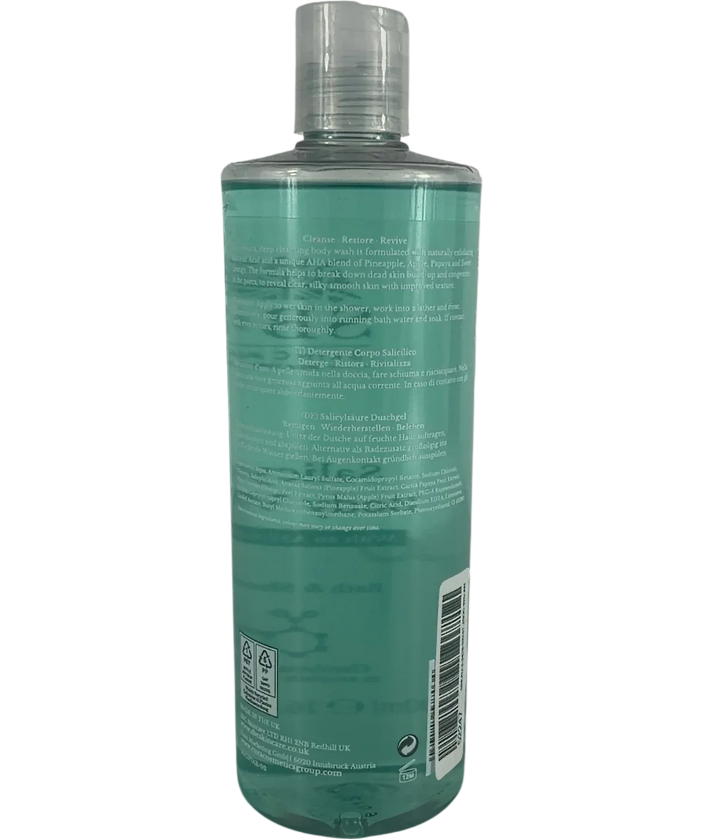SBC SBC Skincare Salicylic Body Wash With an AHA Blend, size 500ml — back