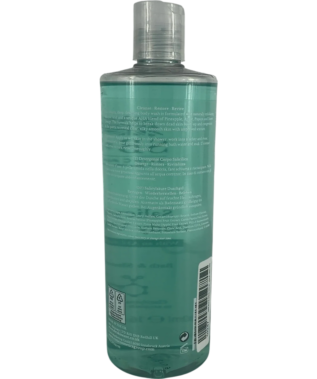 SBC SBC Skincare Salicylic Body Wash With an AHA Blend, size 500ml — back