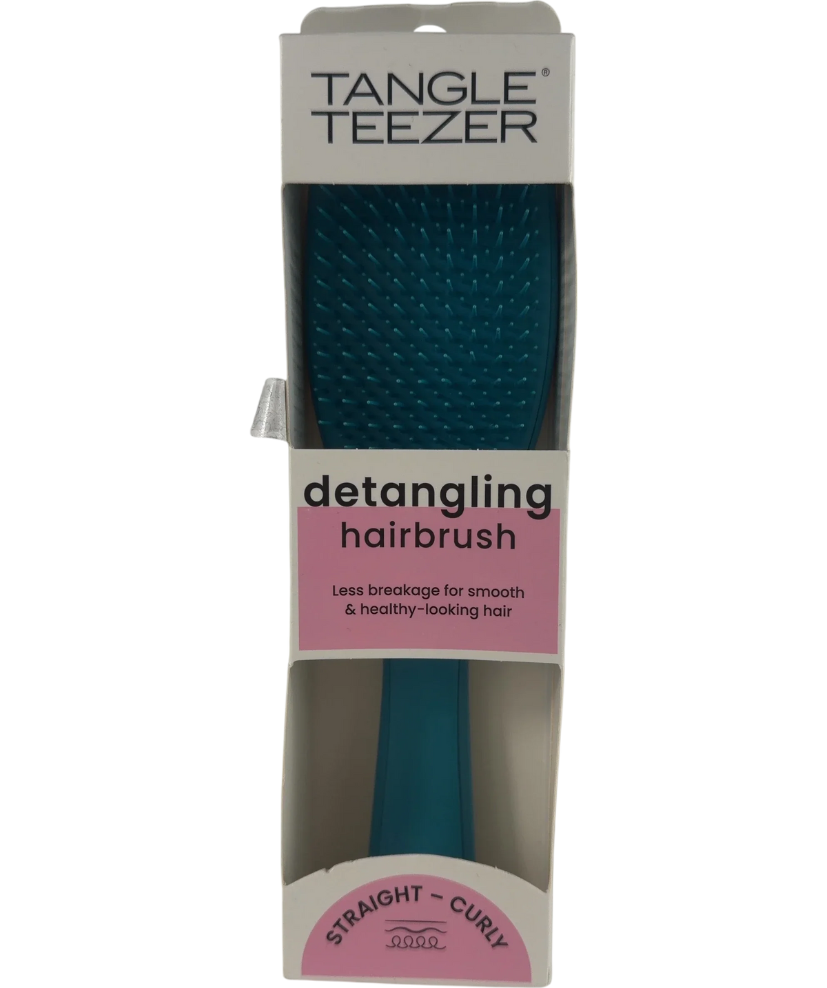 Tangle Teezer blue Tangle Teezer The Mini Ultimate Detangler Transformative Teal One Size — front