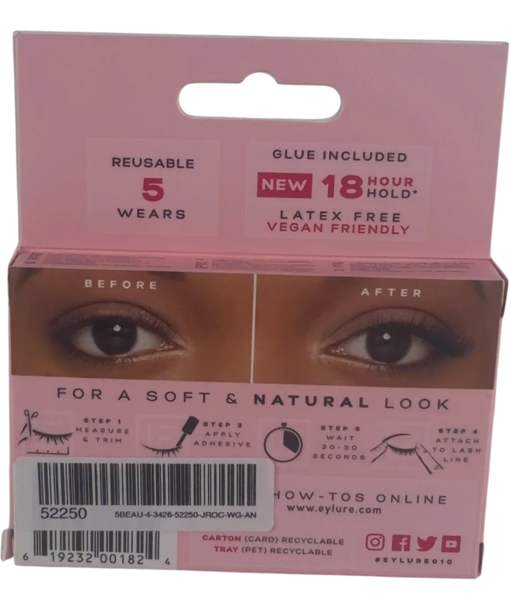 Eylure 3/4 Length No.010 Light & Wispy False Lashes 1 Pair — Back