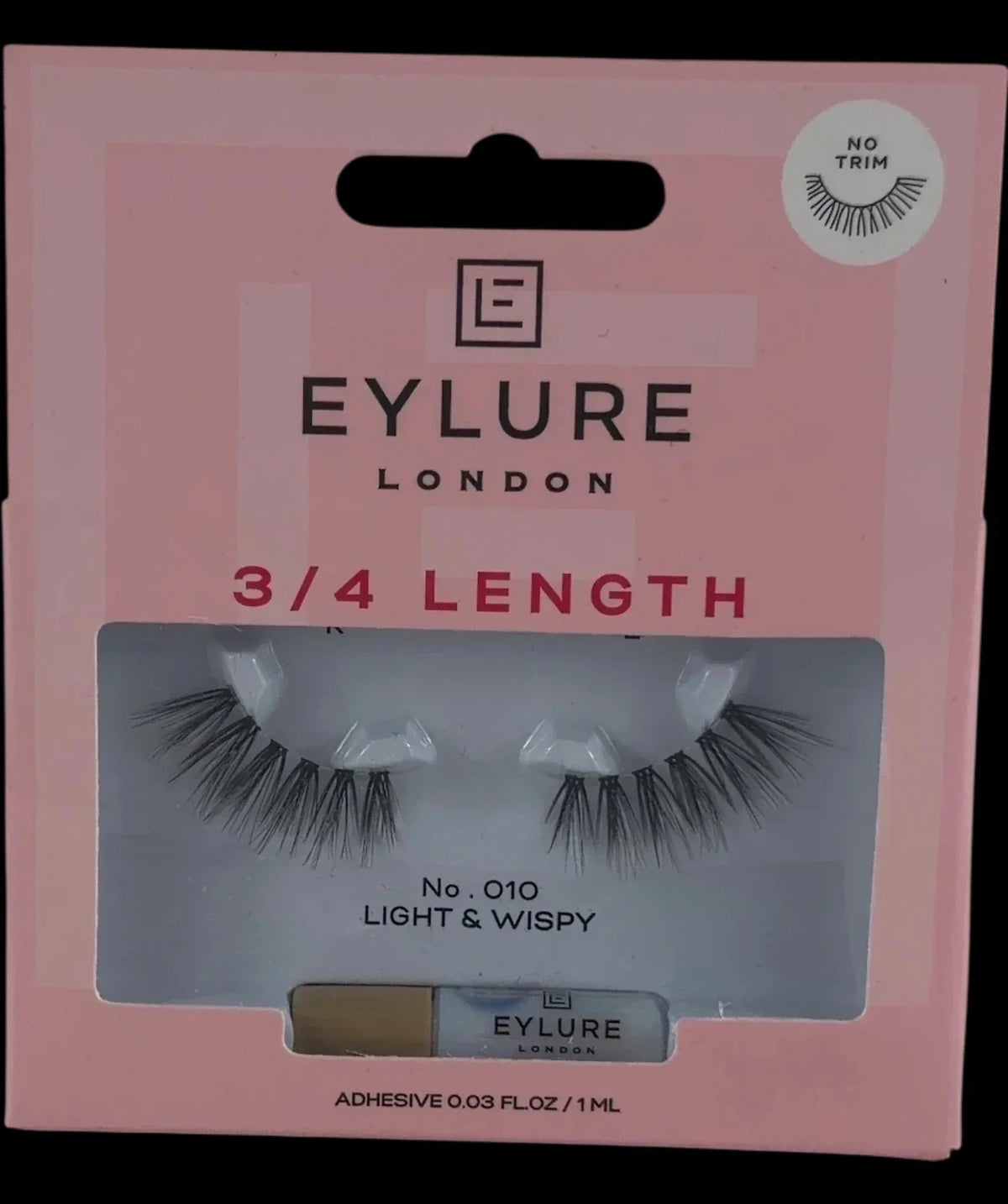 Eylure 3/4 Length No.010 Light & Wispy False Lashes 1 Pair — detail