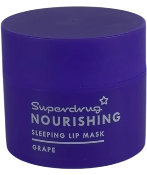 Superdrug Nourishing Sleeping Lip Mask Grape 10ml