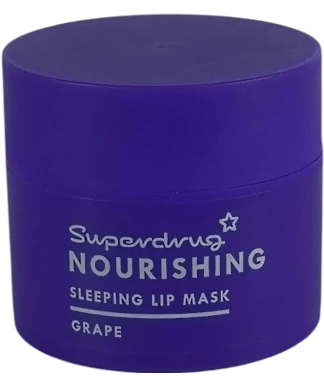 Superdrug Superdrug Nourishing Sleeping Lip Mask Grape, size 10ml — front