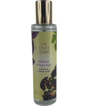 Ashleigh Burwood The Scented Home Elderberry & Purple Basil Room & Linen Mist 100ml
