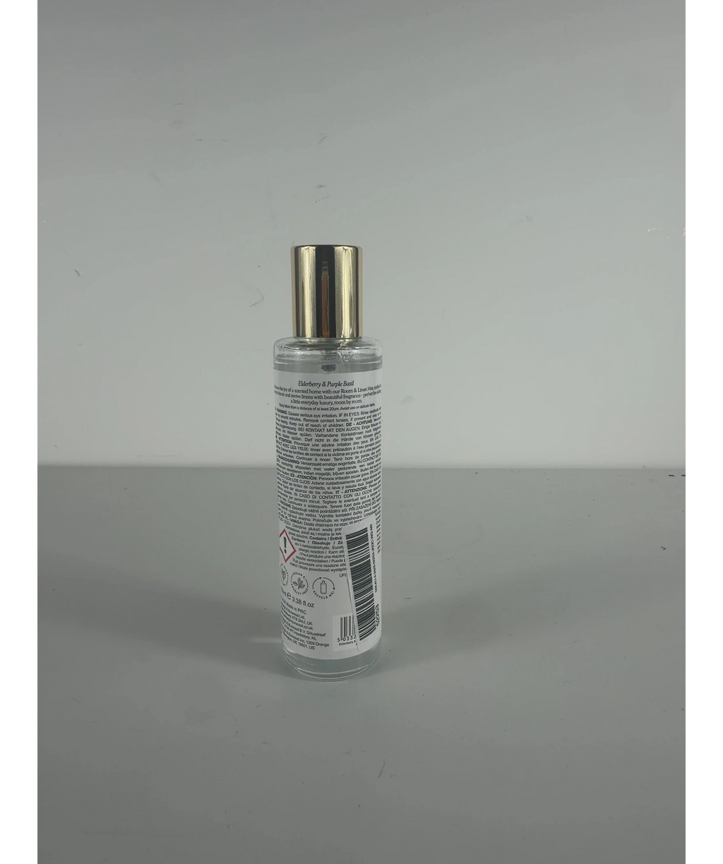 ashleigh burwood The Scented Home Elderberry & Purple Basil Room & Linen Mist, size 100ml — detail