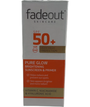 FADEOUT Pure Glow Brightening Sunscreen & Primer Spf50+ 50ml