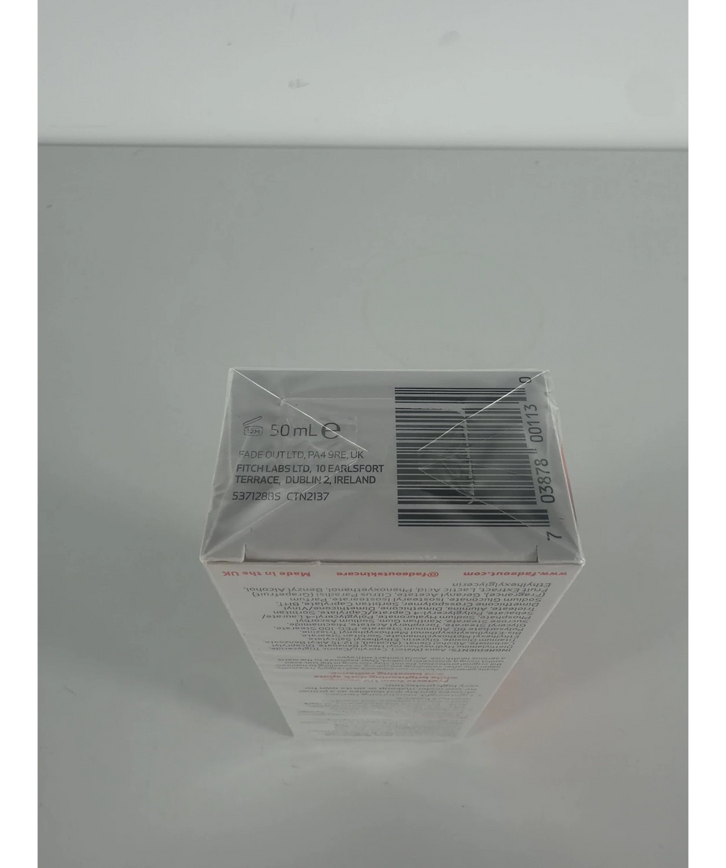 FADEOUT Pure Glow Brightening Sunscreen & Primer Spf50+ 50ml — Batch number or expiry date