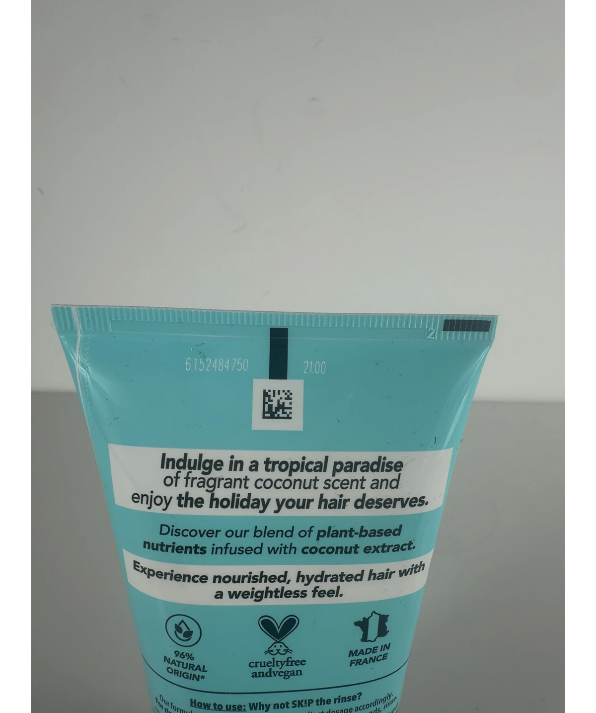 HERBAL ESSENCES  Fiji Lightweight Hydration Conditioner 200ml — Batch number or expiry date