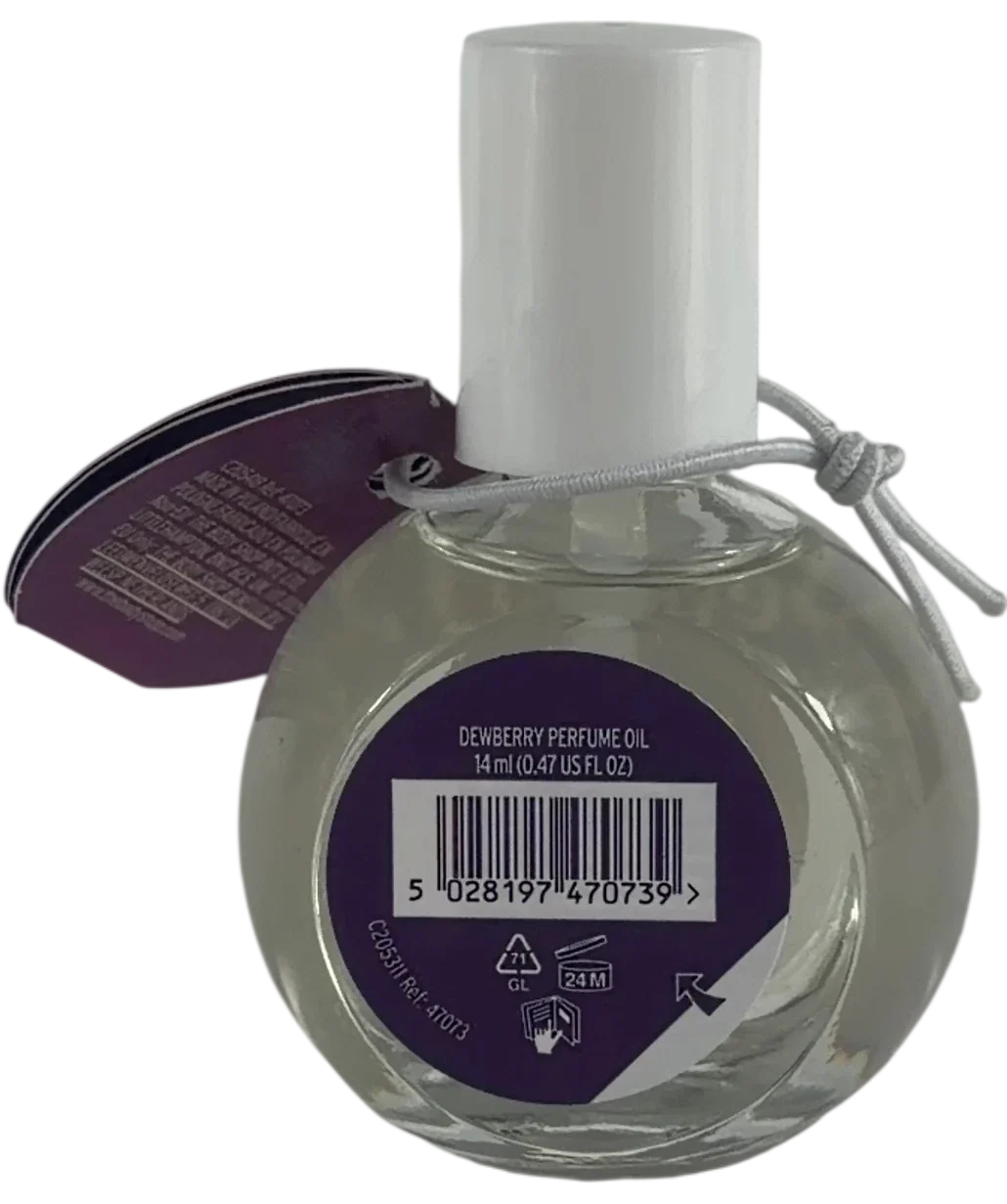 The Body Shop The Body Shop Dewberry Perfume Oil, size 14ml — back