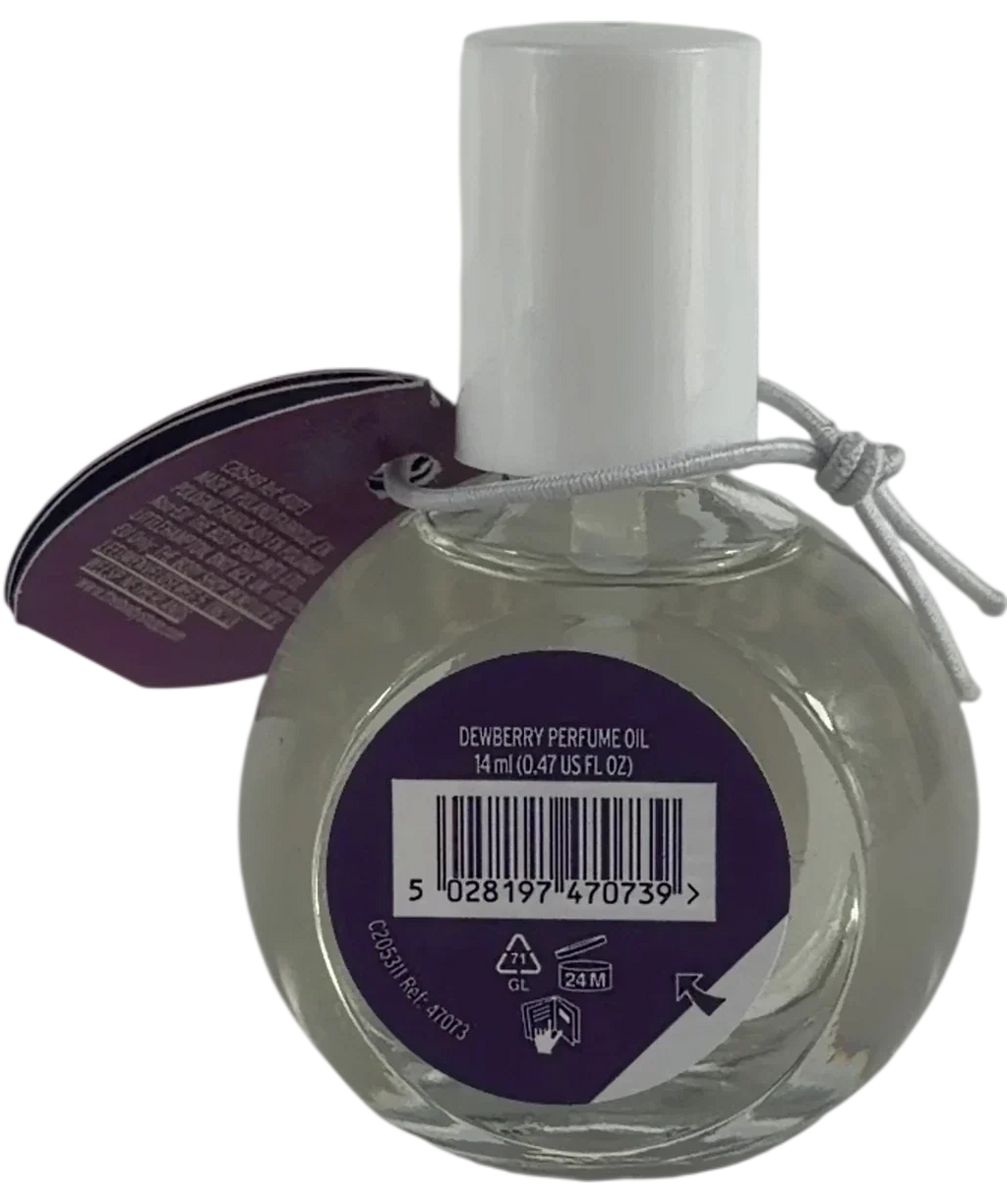 The Body Shop The Body Shop Dewberry Perfume Oil, size 14ml — back