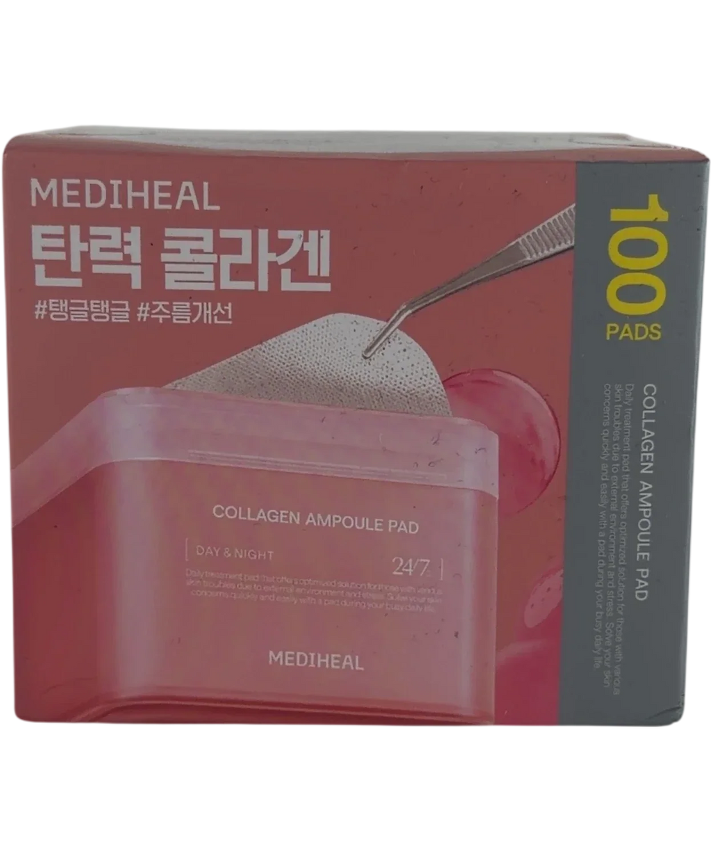 Mediheal MEDIHEAL Collagen Ampoule Pad 100 Pads, size X100 — front