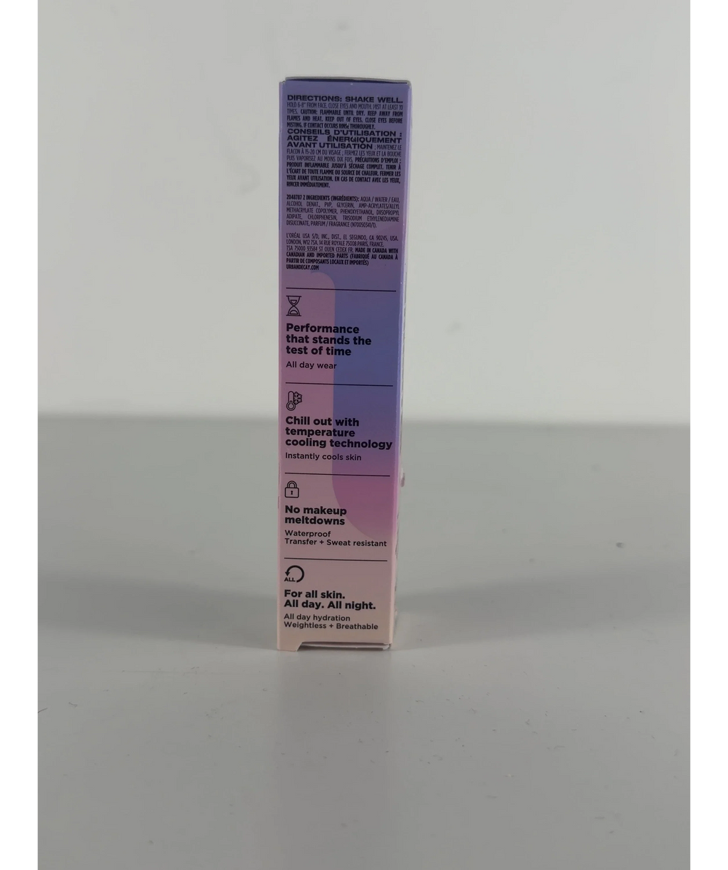 Urban Decay All Nighter Setting Spray Natural Finish 30ml — Batch number or expiry date