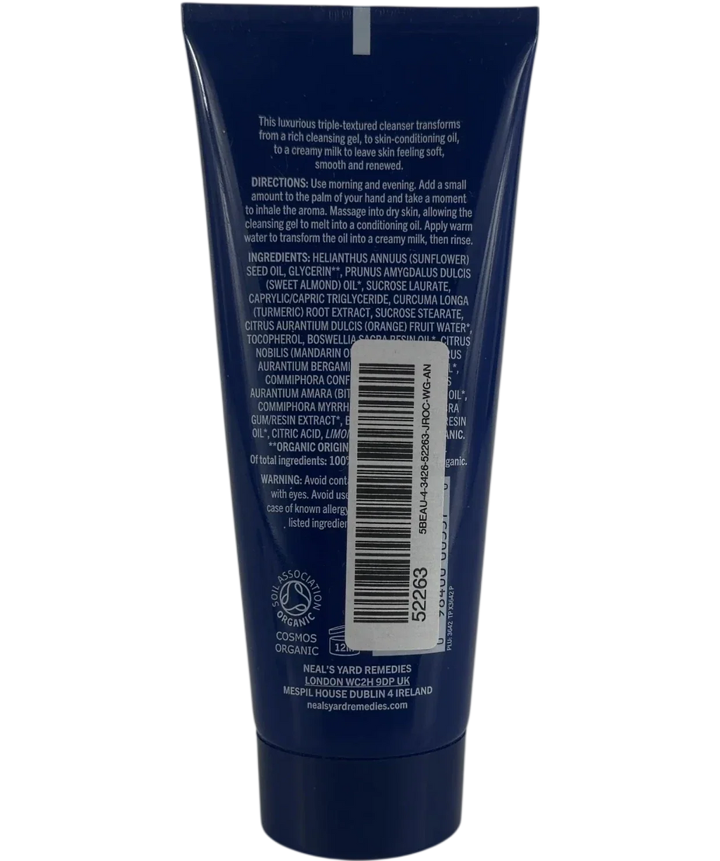 Neal's Yard Neal's Yard Remedies Frankincense Intense Triple Action Melting Cleanser, size 100ml — back