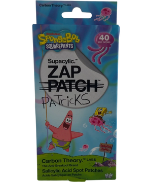 Carbon Theory X Spongebob Supacylic Zap Patch Patricks 40 Patches X40