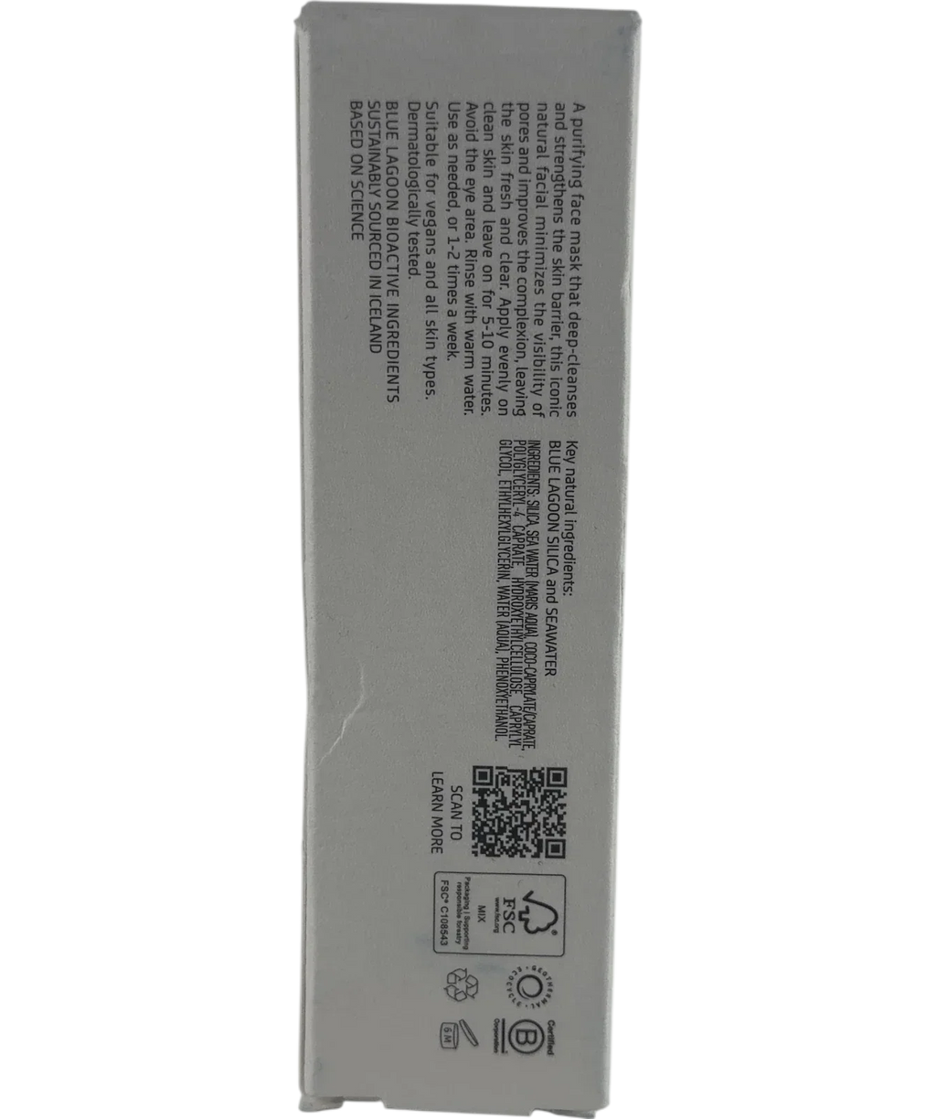 blue lagoon Blue Lagoon Iceland Silica Mud Mask, size 75g — back