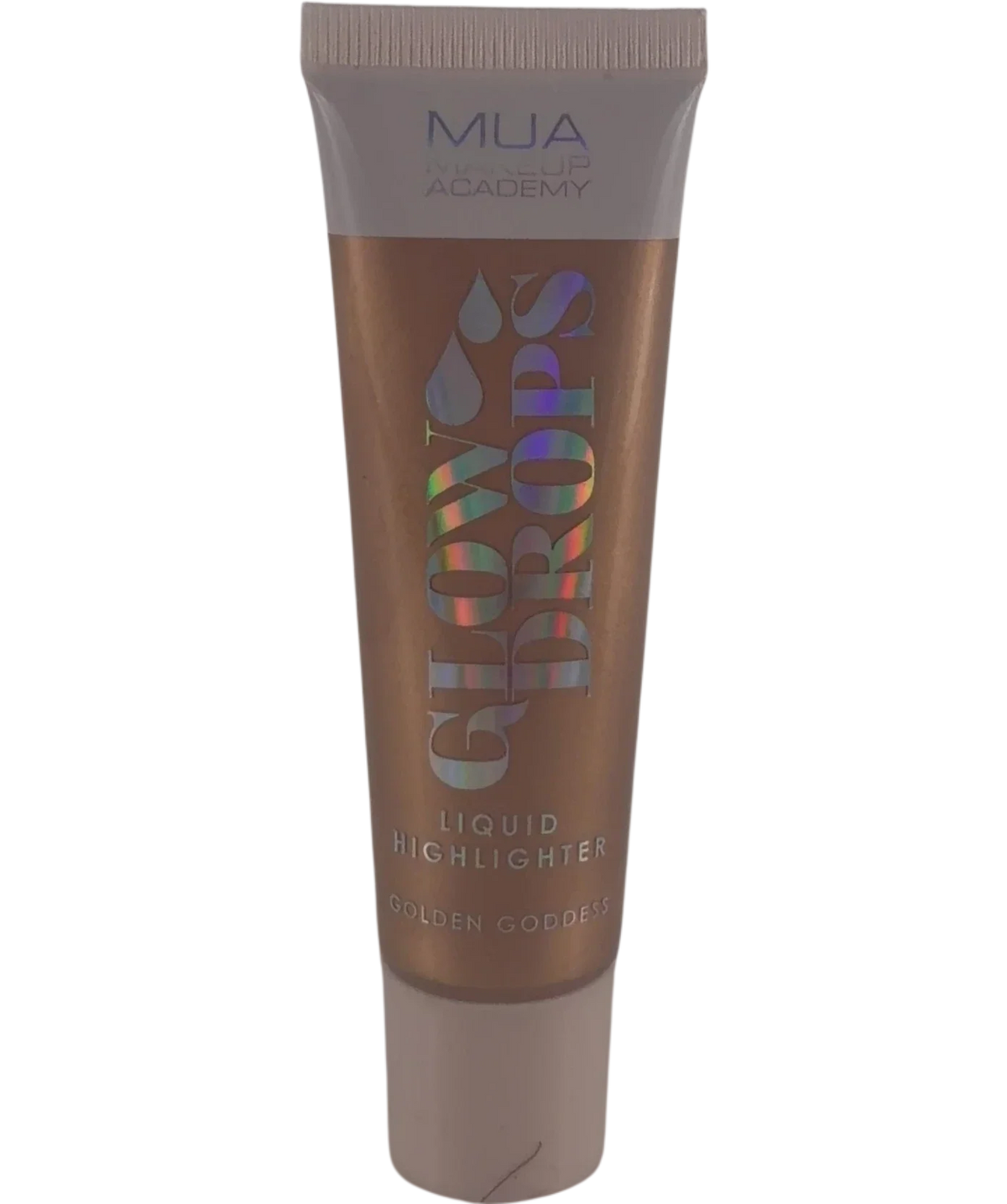MUA golden goddess Glow Drops Liquid Highlighter Golden Goddess, size 30ml — front