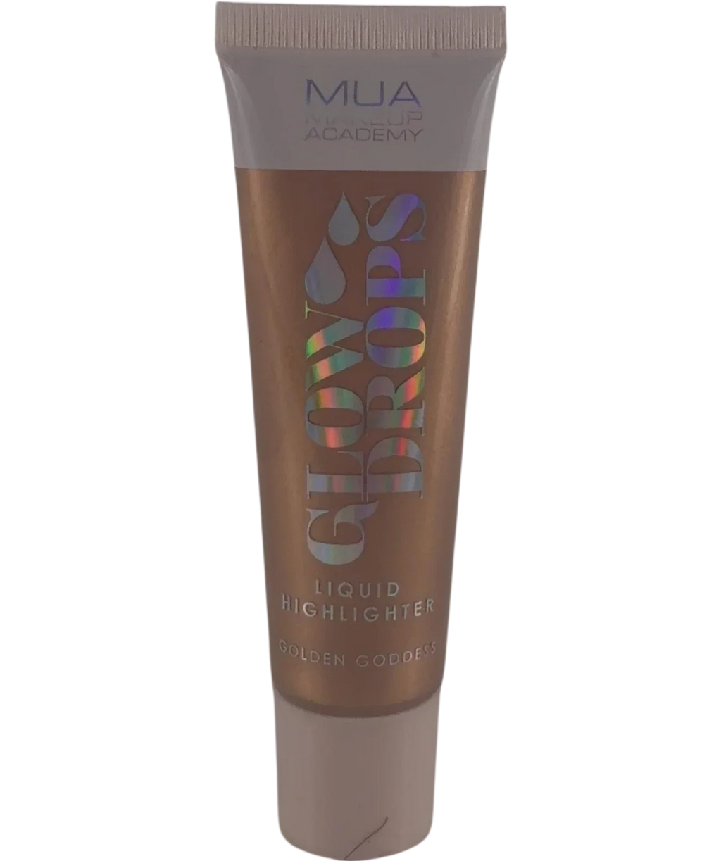 MUA golden goddess Glow Drops Liquid Highlighter Golden Goddess, size 30ml — front