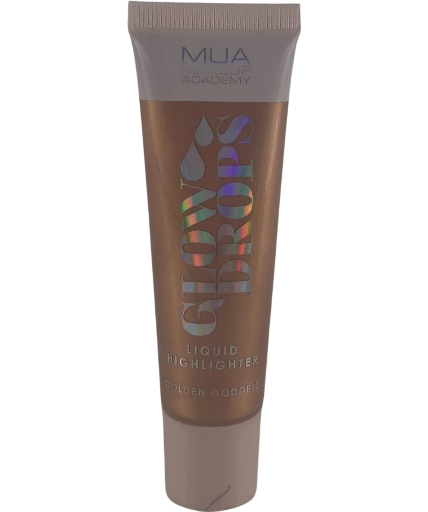 MUA golden goddess Glow Drops Liquid Highlighter Golden Goddess, size 30ml — front
