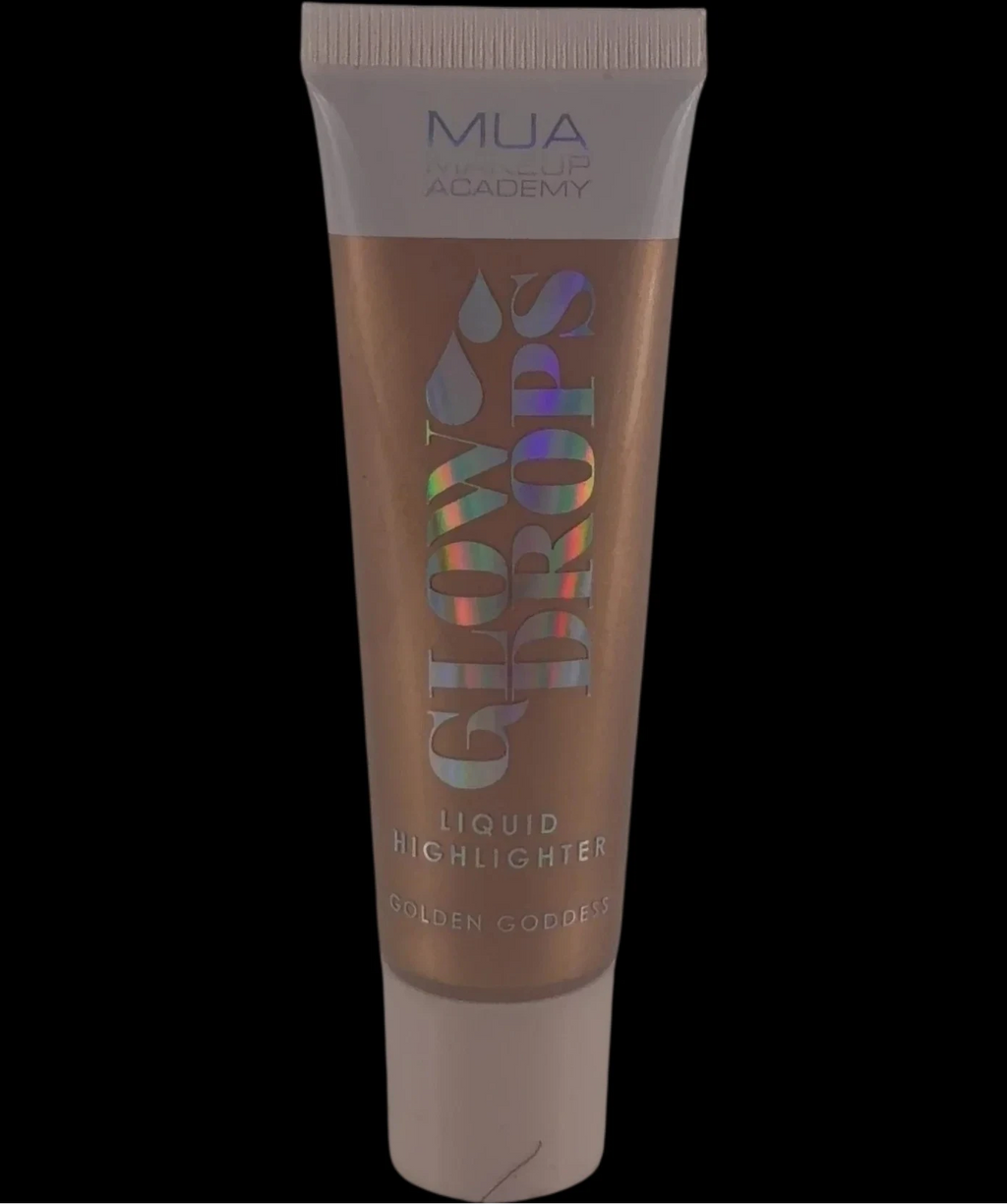 MUA golden goddess Glow Drops Liquid Highlighter Golden Goddess, size 30ml — detail