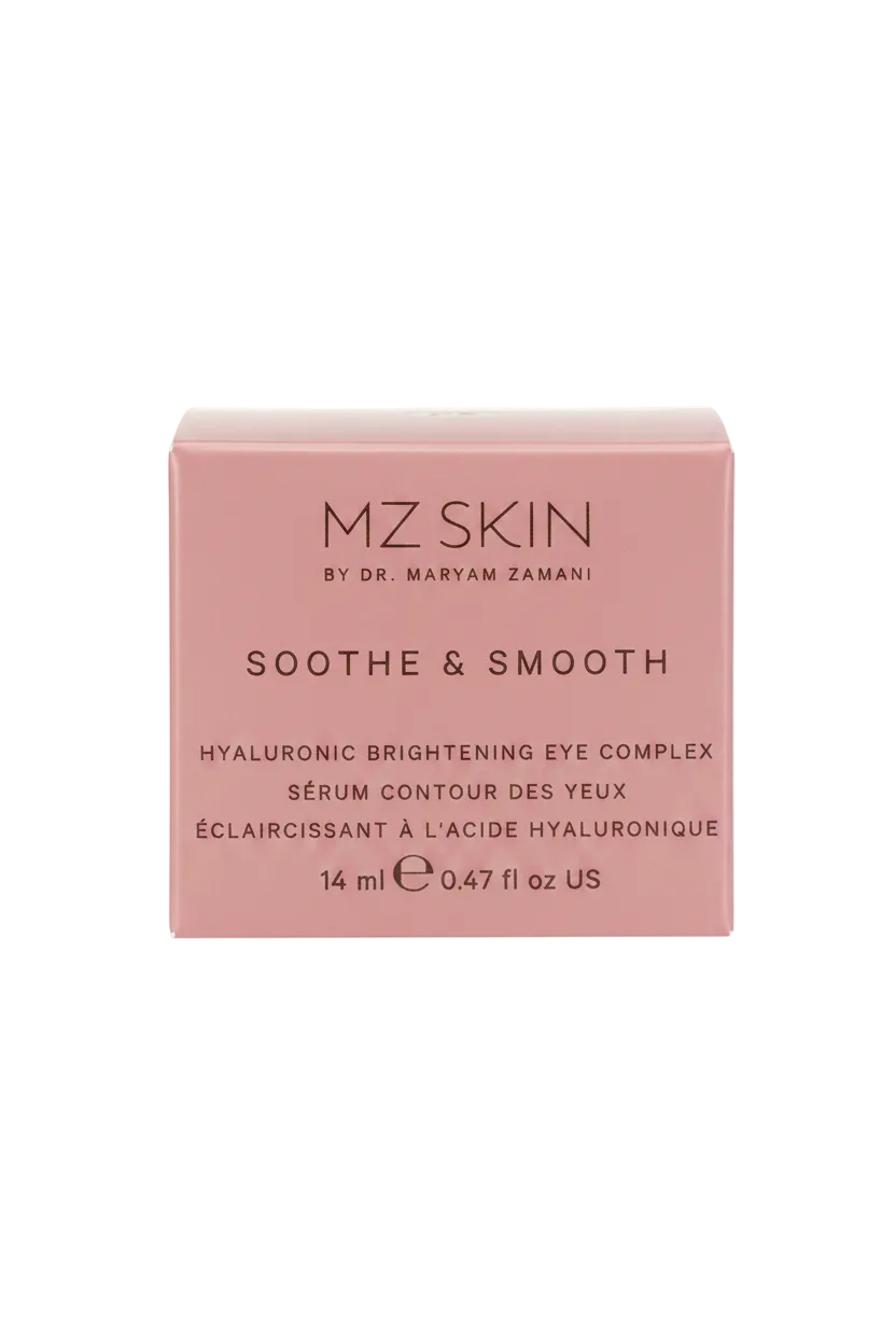 MZ Skin MZ Skin Soothe & Smooth Hyaluronic Brightening Eye Complex, size 14ml — front
