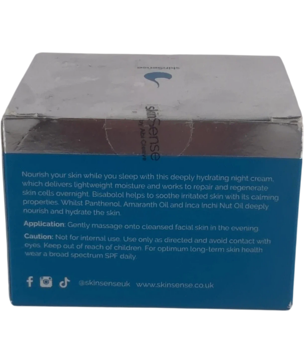 skinsense Hydranet Plus night cream, size 50ml — back