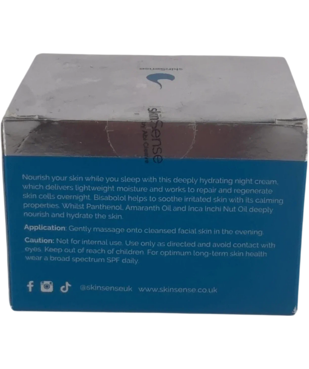 skinsense Hydranet Plus night cream, size 50ml — back