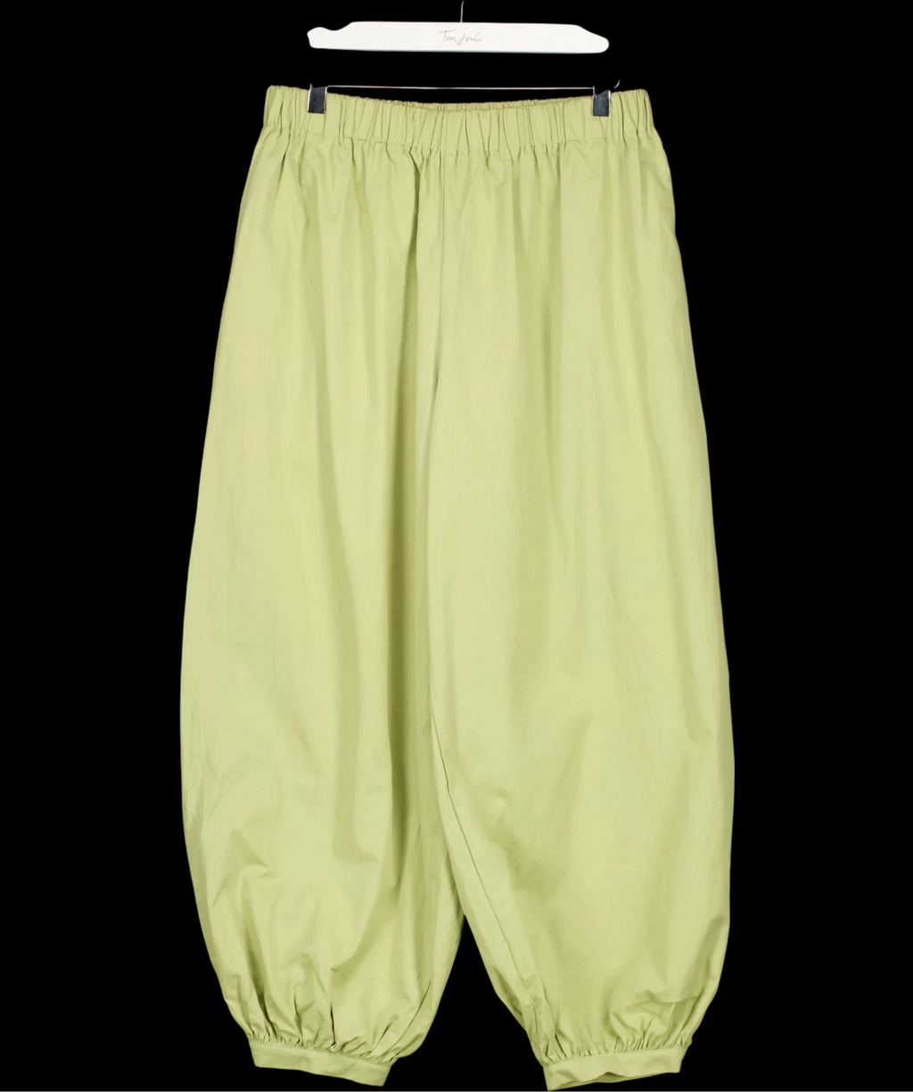 Lioness Green Wilderness Balloon Jogger Pants, size UK S — detail