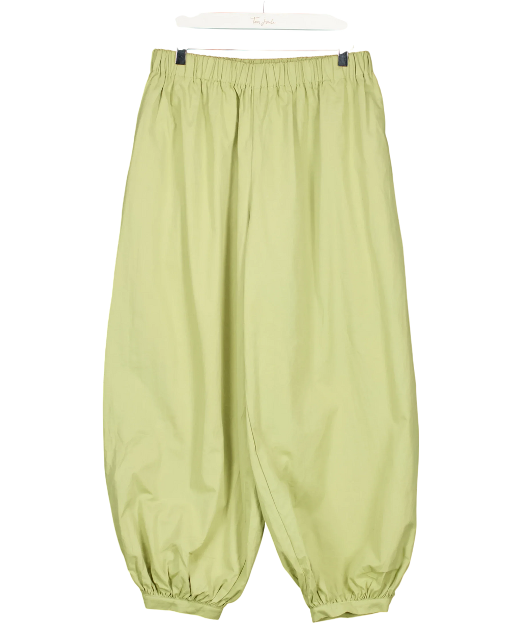 Lioness Green Wilderness Balloon Jogger Pants, size UK S — front
