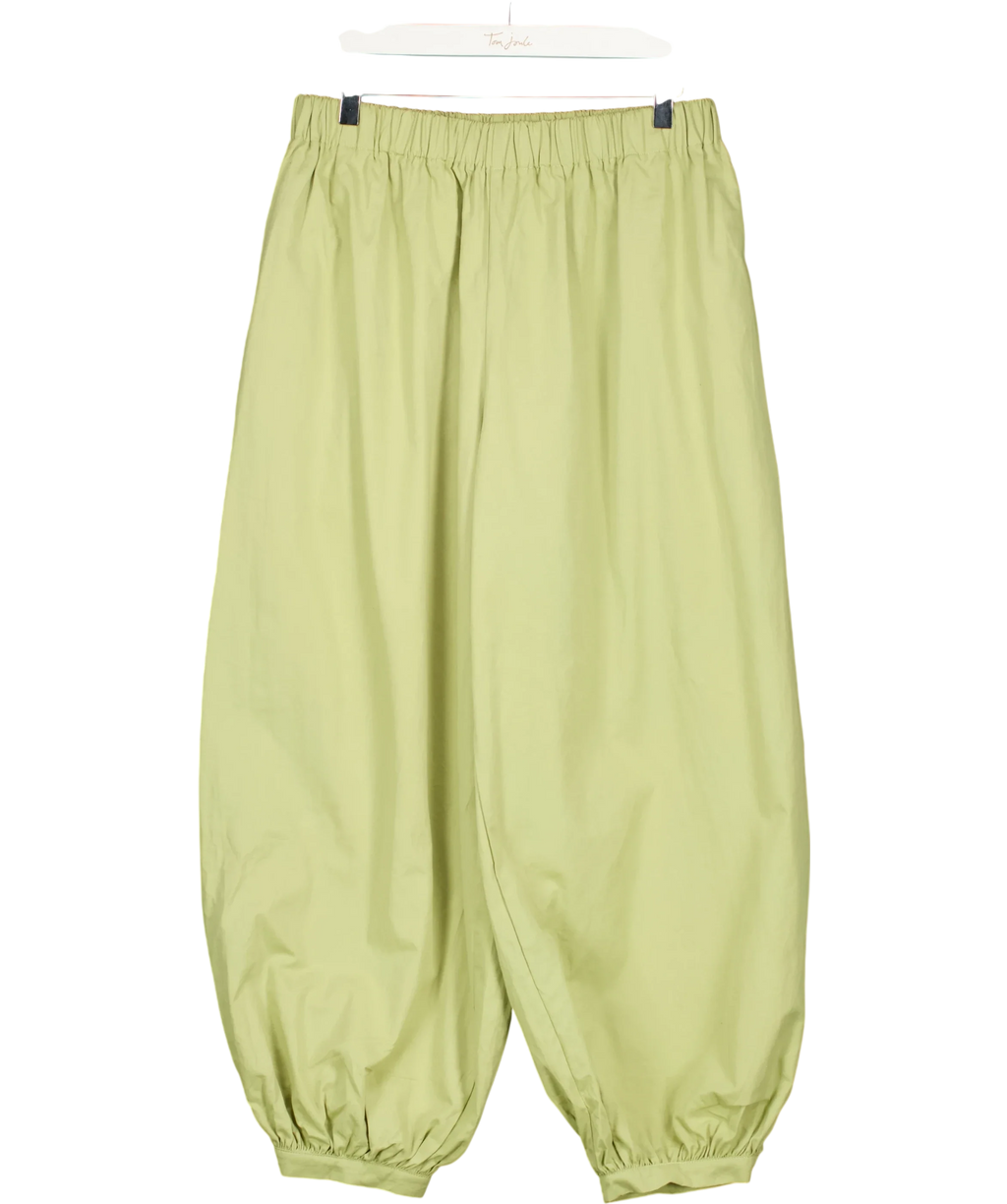Lioness Green Wilderness Balloon Jogger Pants, size UK S — front