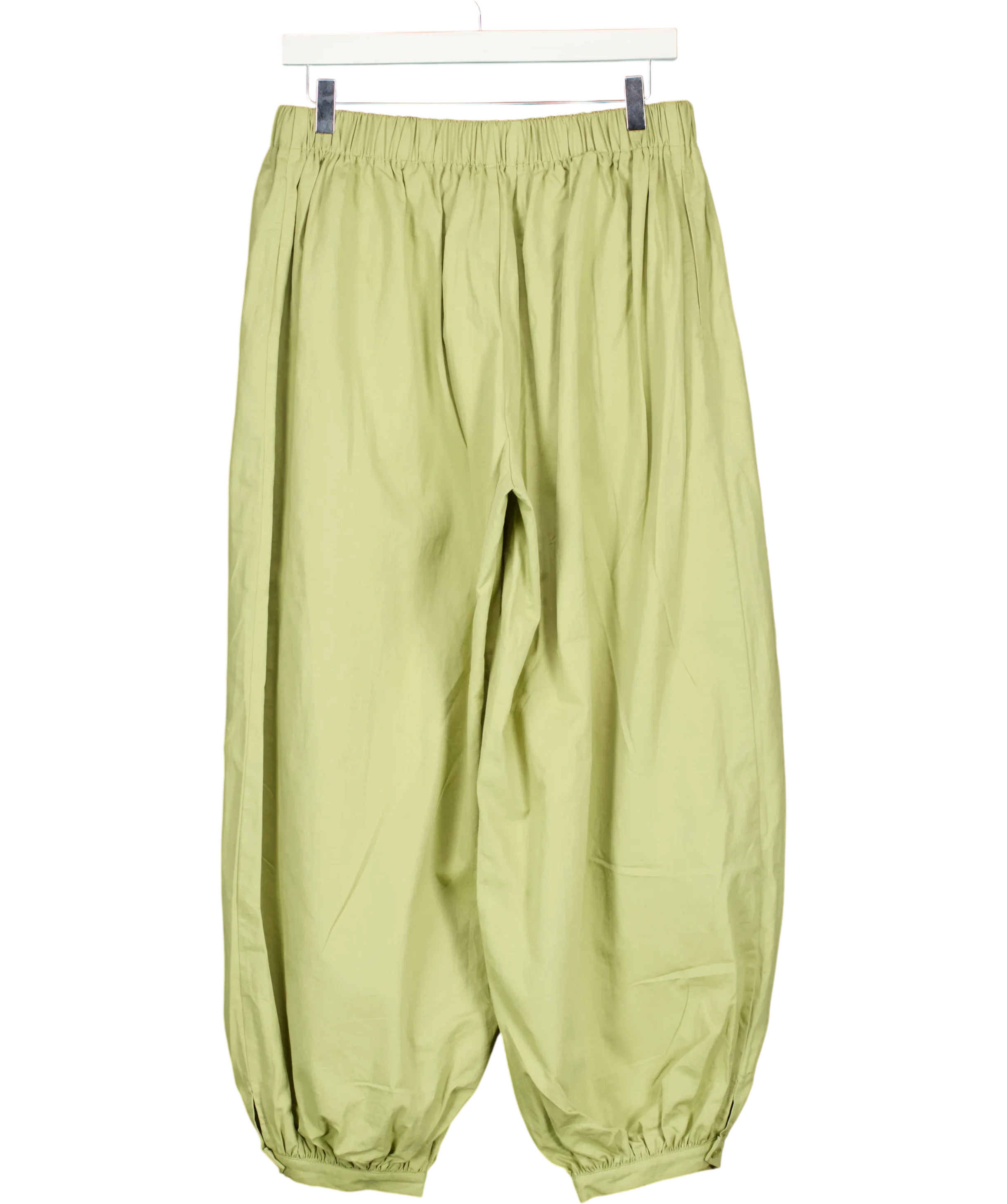 Lioness Green Wilderness Balloon Jogger Pants, size UK S — back