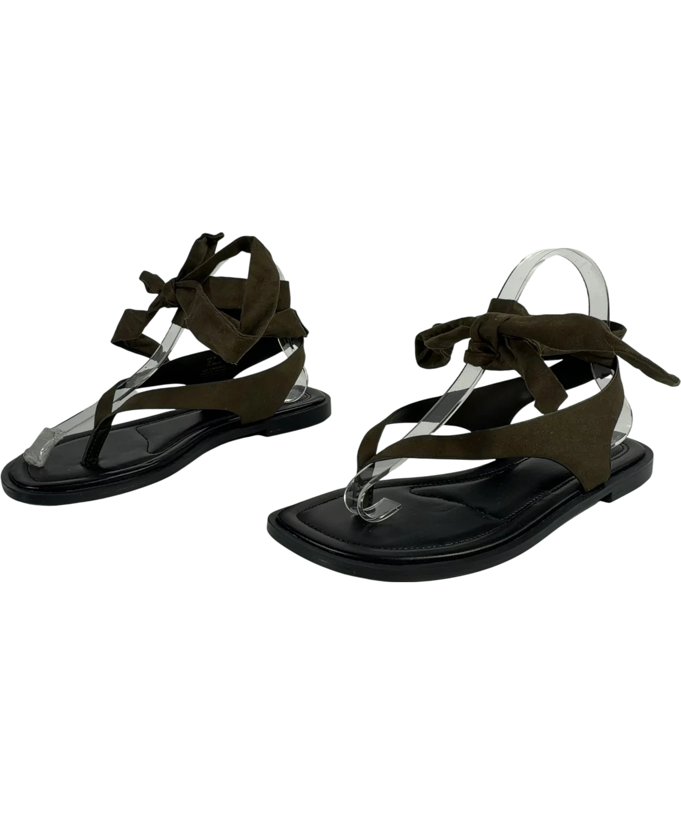 H&M Green Tie-detail Sandals UK 5 EU 38 — Side (both)