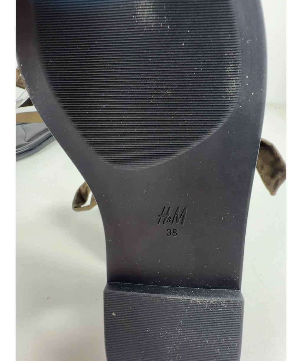 H&M Green Tie-detail Sandals UK 5 EU 38 — Brand