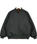 TALA Brown Reversible Oversized Bomber Jacket Black/Espresso, size UK S — front